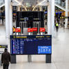 Photo of the Copenhagen airport during the pandemic