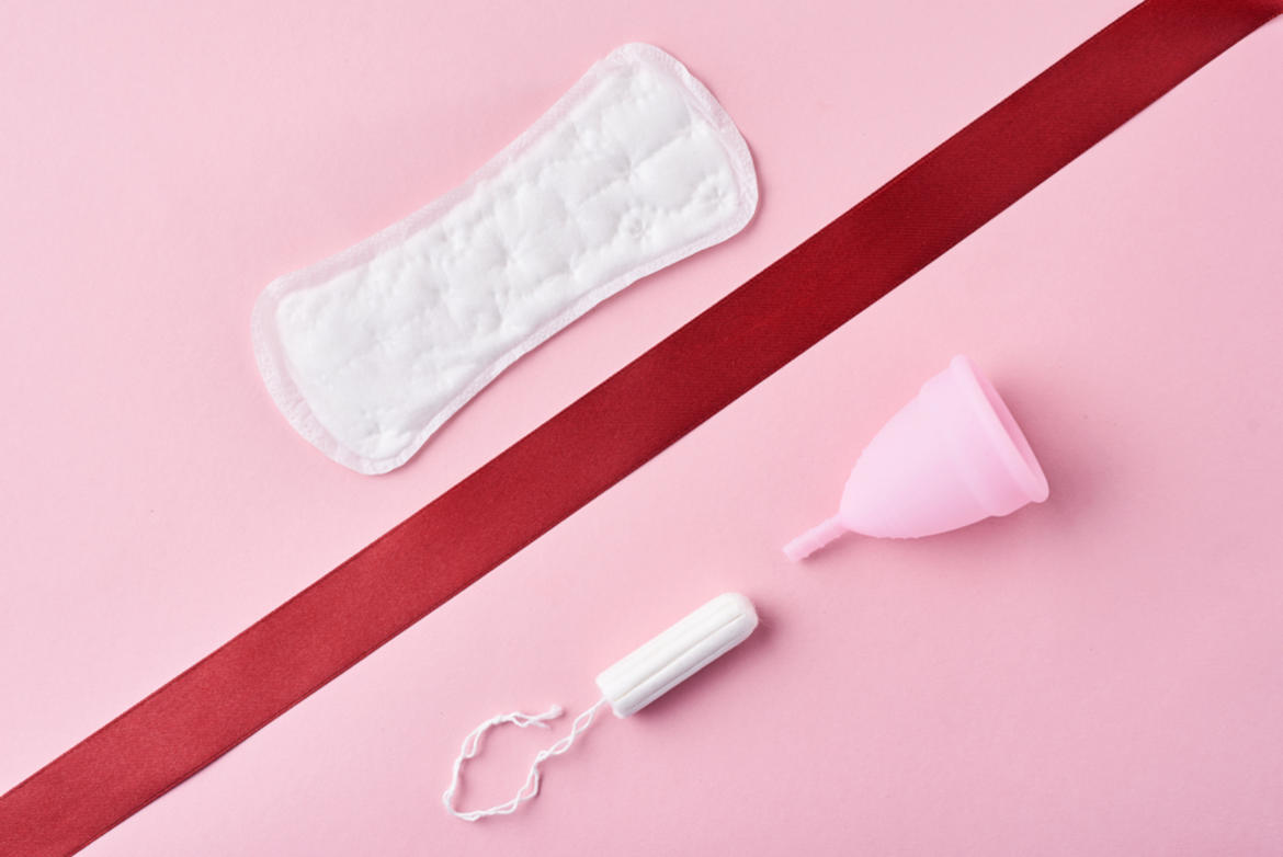 sanitary pads and tampons