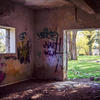 Interior of a former psychiatric hospital Interior of a former psychiatric hospital